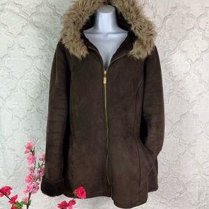 Ellen Tracy Dark Brown Jacket